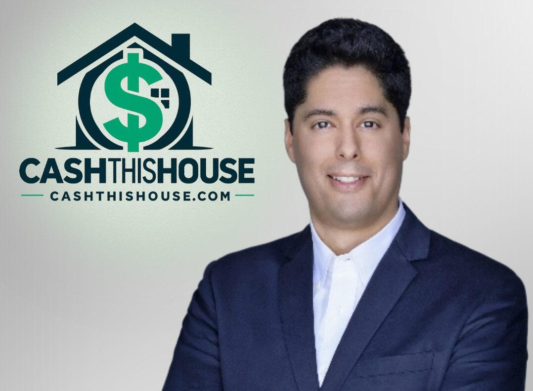 Jesse Soto, cash home buyer in Dallas, TX, with the CashThisHouse.com logo